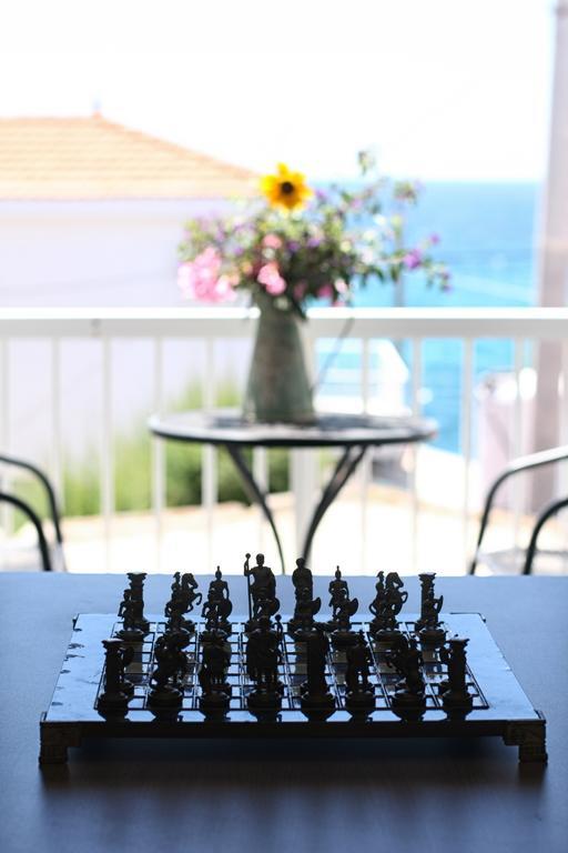 Ilioxenia Chios Studios & Apartments Paralia Agias Foteinis ภายนอก รูปภาพ
