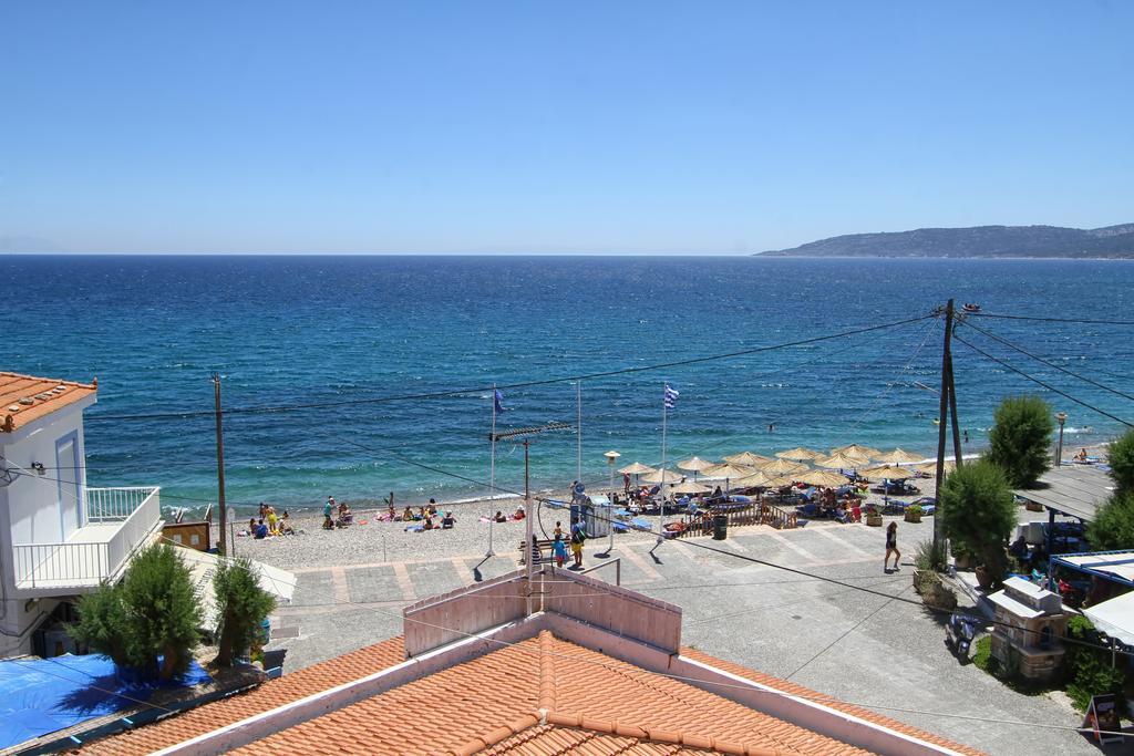Ilioxenia Chios Studios & Apartments Paralia Agias Foteinis ภายนอก รูปภาพ