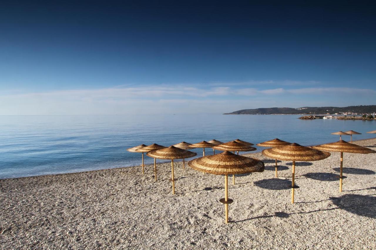 Ilioxenia Chios Studios & Apartments Paralia Agias Foteinis ภายนอก รูปภาพ